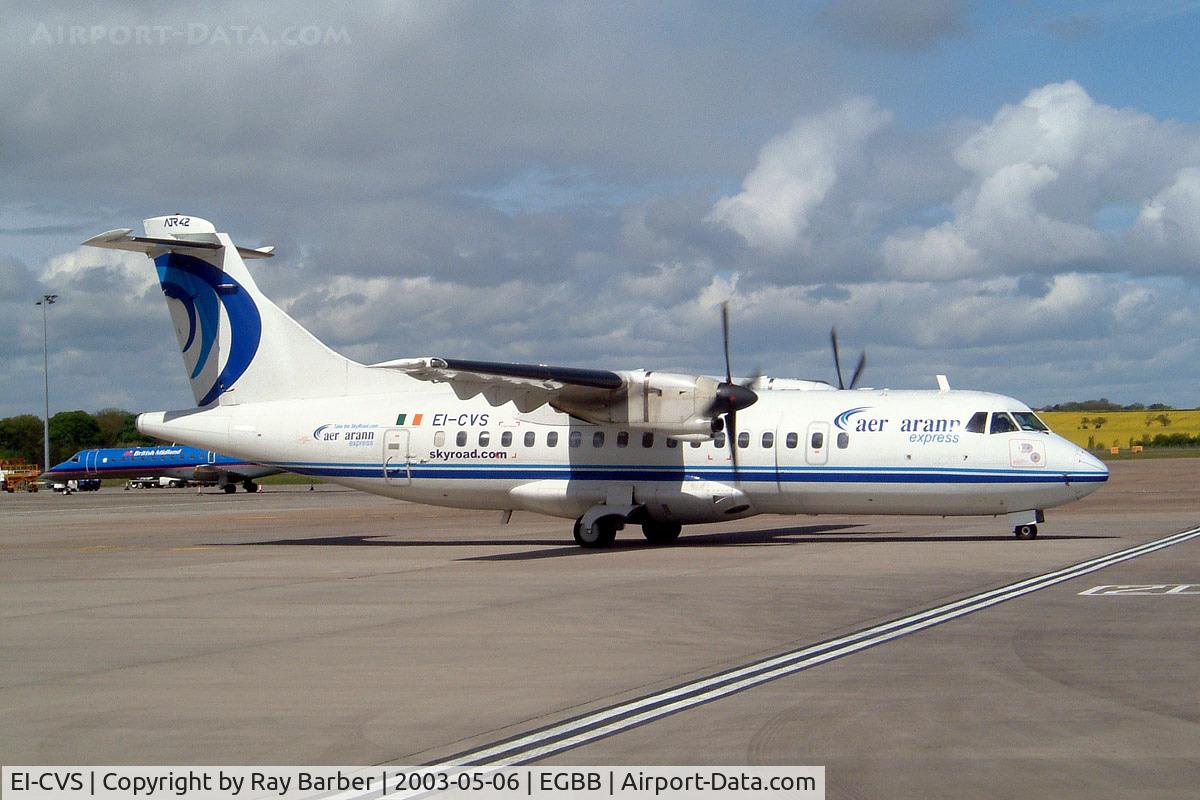 EI-CVS, 1986 ATR 42-300 C/N 033, Aerospatiale ATR-42-312 [033] (Aer Arann Express) Birmingham International~G 27/09/2005