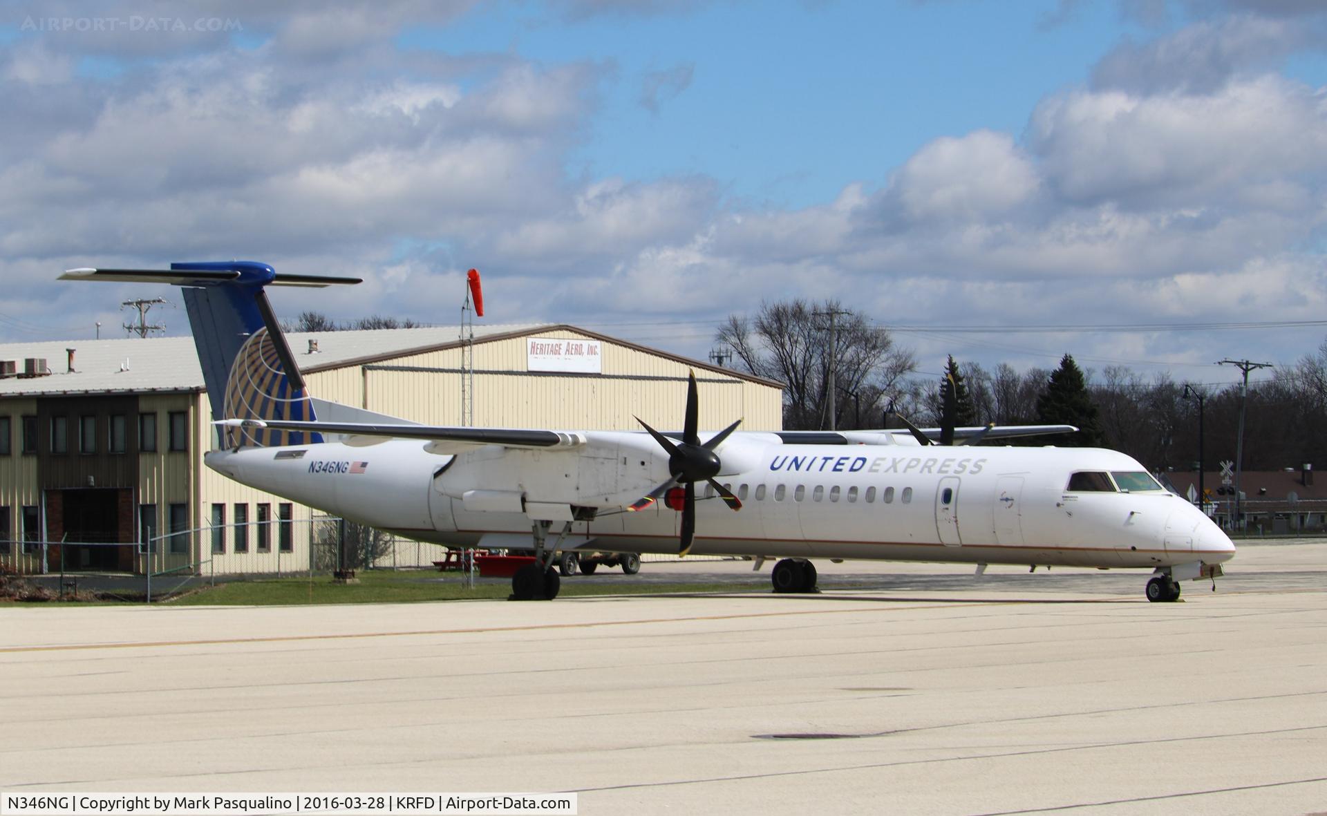 N346NG, 2010 Bombardier DHC-8-402 Dash 8 C/N 4346, DHC-8-402