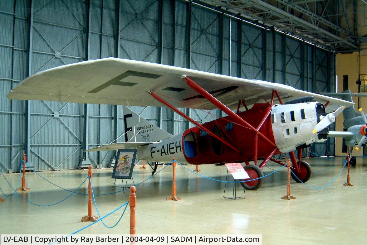 LV-EAB, 1925 Latécoére Laté 25 C/N 603, Latecoere Late 25.3R [603] Moron-Buenos Aires~LV 09/04/2004