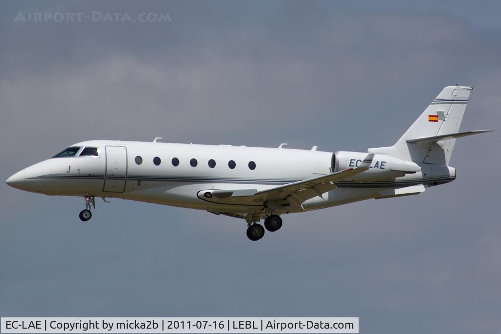 EC-LAE, Israel Aerospace Industries Gulfstream 200 C/N 219, Landing