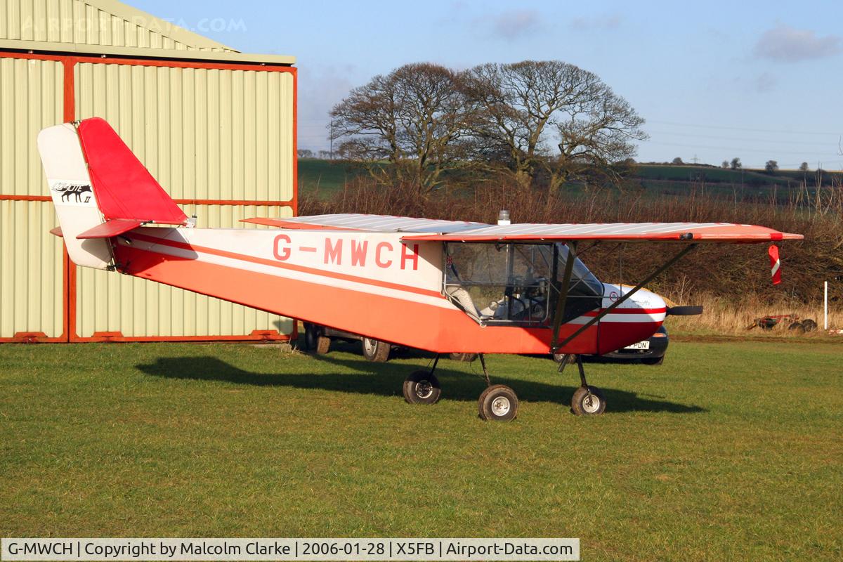 G-MWCH, 1990 Rans S-6ESD Coyote II C/N PFA 204-11632, Rans S-6ESD Coyote II, Fishburn Airfield, January 2006.