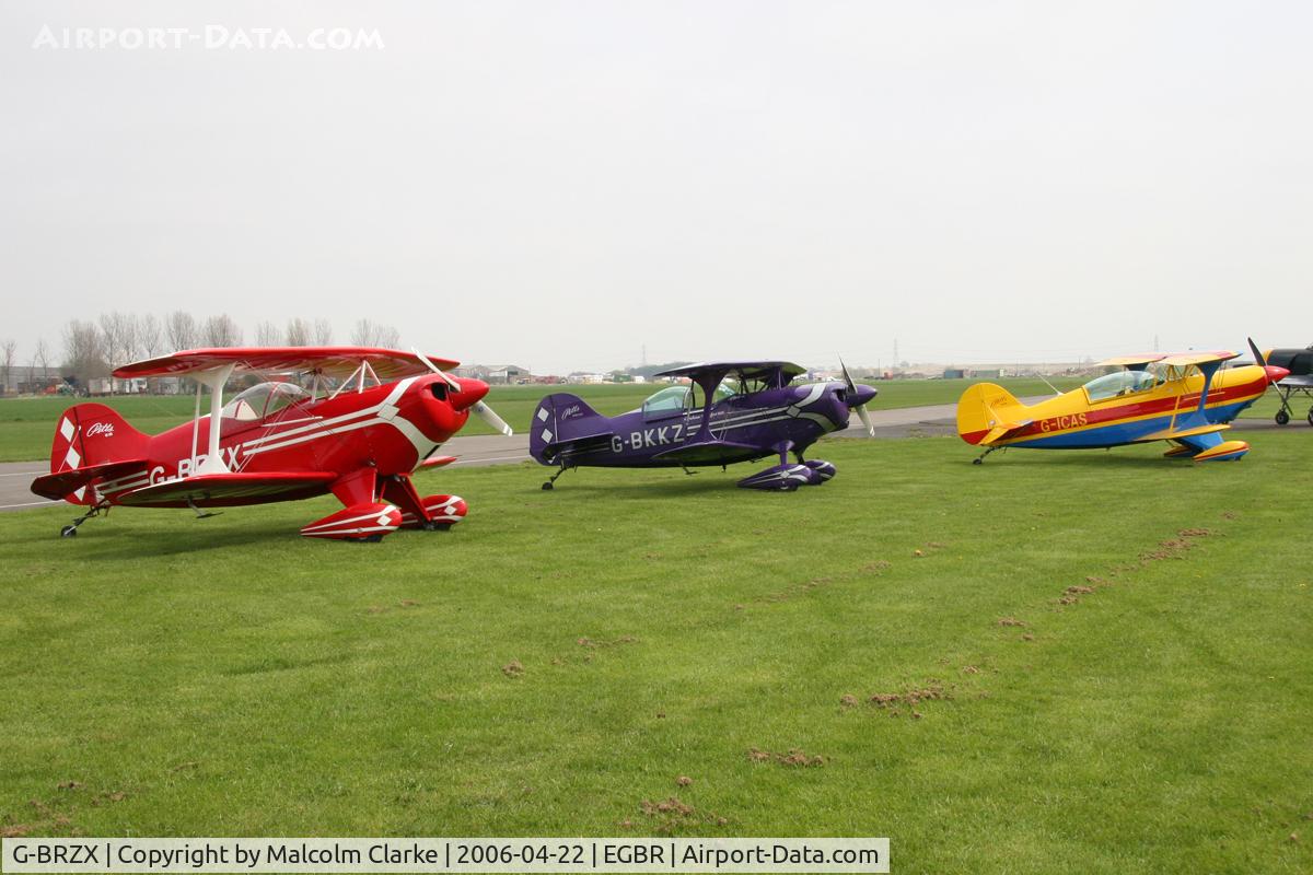 G-BRZX, 1984 Pitts S-1S Special C/N 711-H, Pitts S-1S, Breighton Airfield, April 2006.