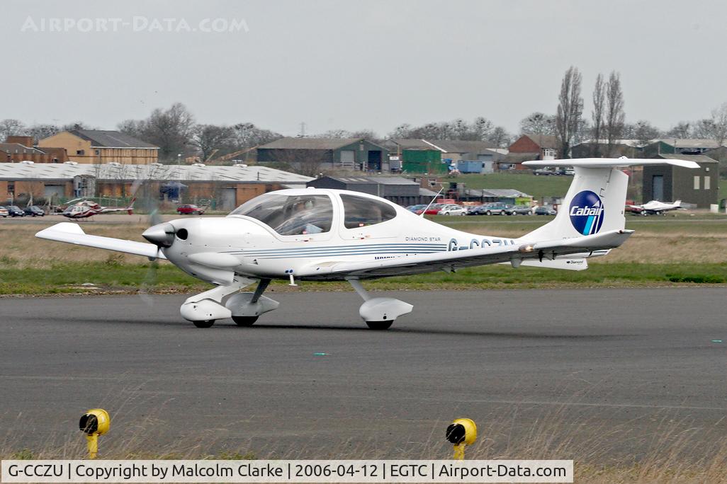 G-CCZU, 2004 Diamond DA-40D Diamond Star C/N D4.125, Diamond DA-40D, Cranfield Airport, April 2006.