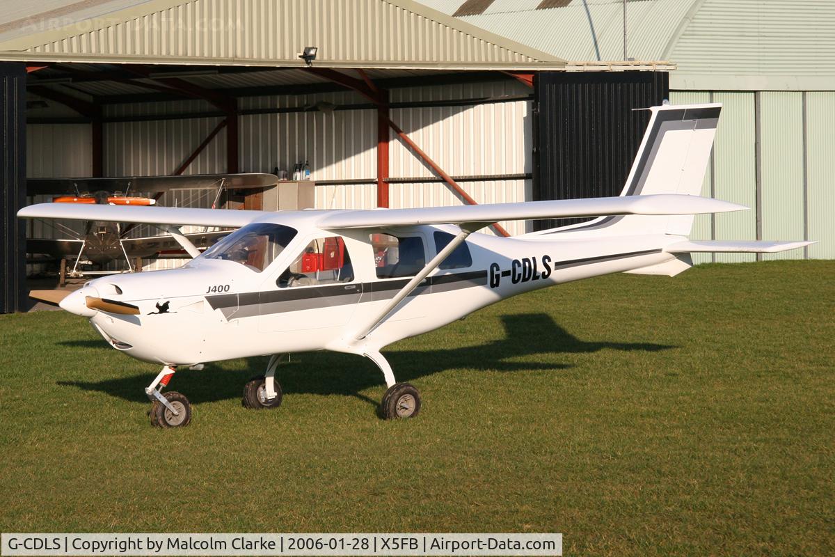 G-CDLS, 2006 Jabiru J400 C/N PFA 325-14319, Jabiru J400 at Fishburn Airfield, January 2006.