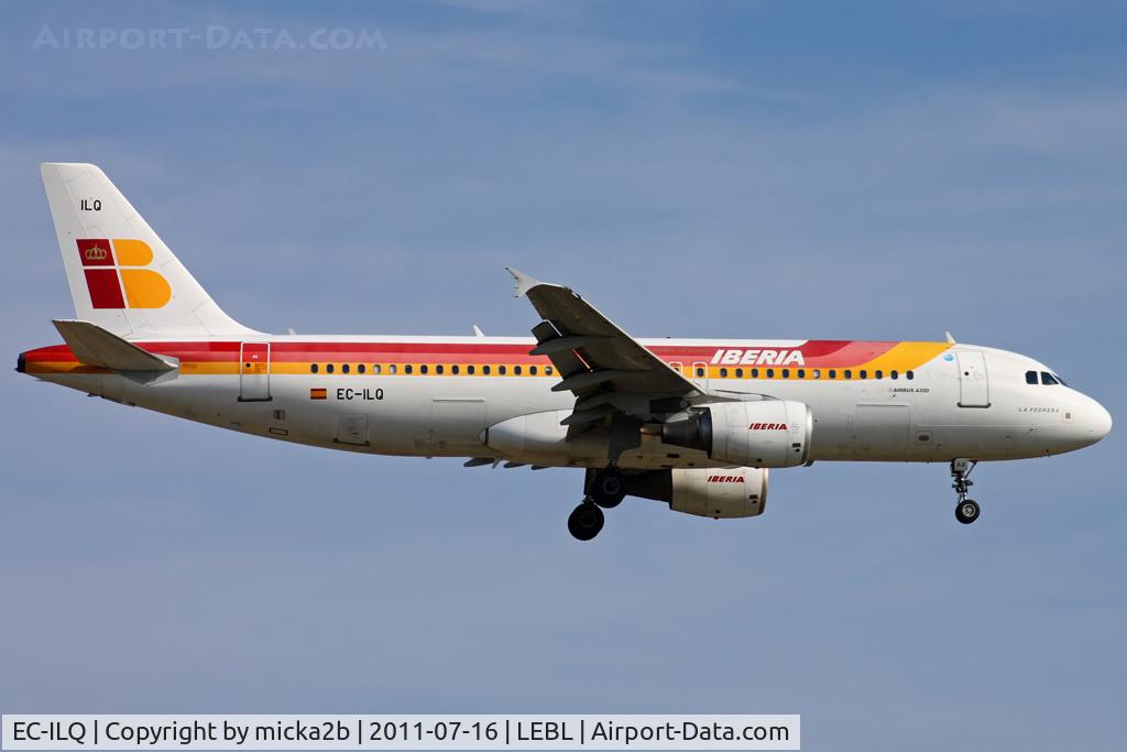 EC-ILQ, 2002 Airbus A320-214 C/N 1736, Landing