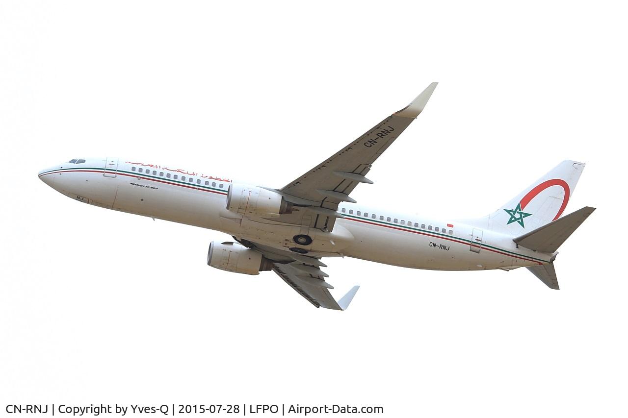 CN-RNJ, 1998 Boeing 737-8B6 C/N 28980, Boeing 737-8B6, Take off rwy 24, Paris-Orly airport (LFPO-ORY)