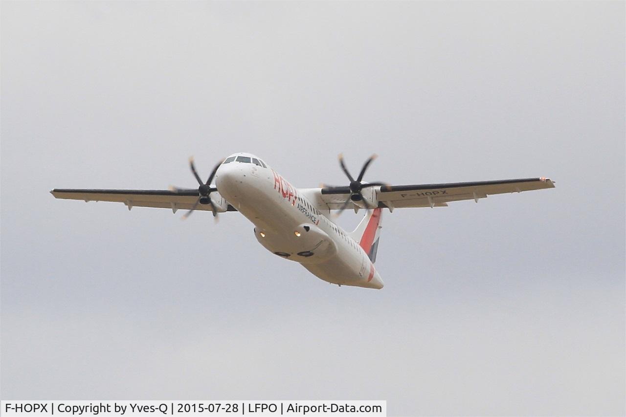 F-HOPX, 2015 ATR 72-600 (72-212A) C/N 1257, ATR 72-600, Take off rwy 24, Paris-Orly Airport (LFPO-ORY)