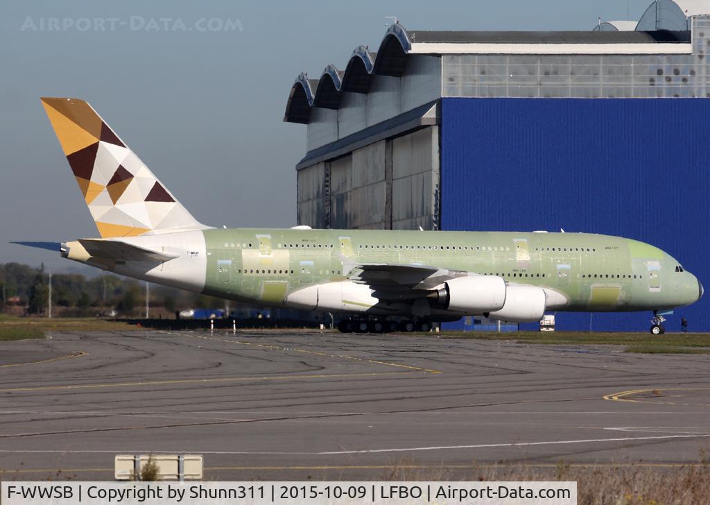 F-WWSB, 2015 Airbus A380-861 C/N 195, C/n 0195 - For Etihad Airways