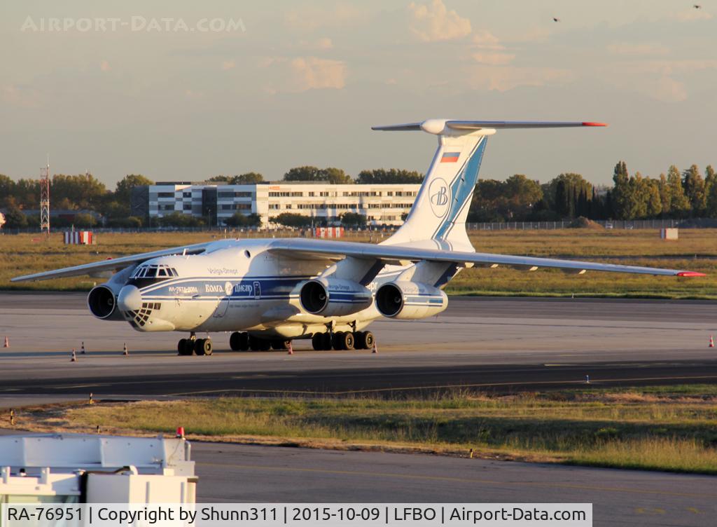 RA-76951, 2007 Ilyushin Il-76TD-90VD C/N 2073421704, Parked at the Cargo area...