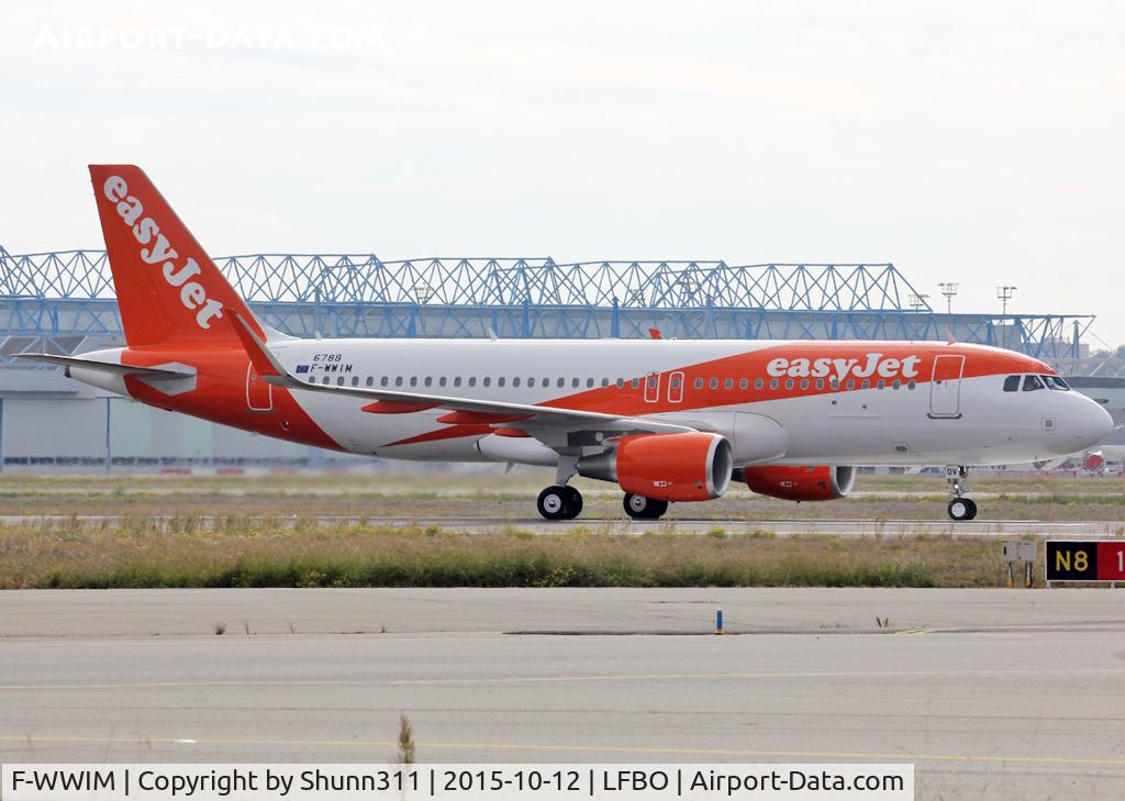 F-WWIM, 2015 Airbus A320-214 C/N 6788, C/n 6788 - To be G-EZOV