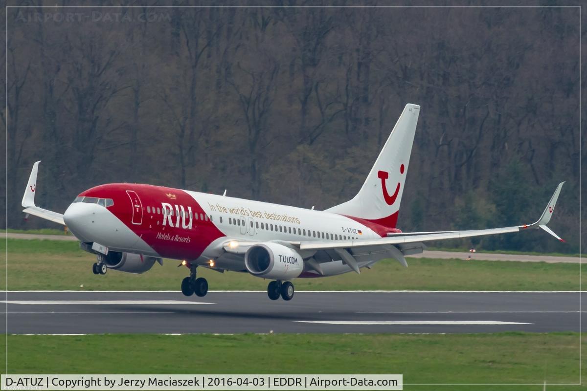 D-ATUZ, 2007 Boeing 737-8K5 C/N 34691, Boeing 737-8K5