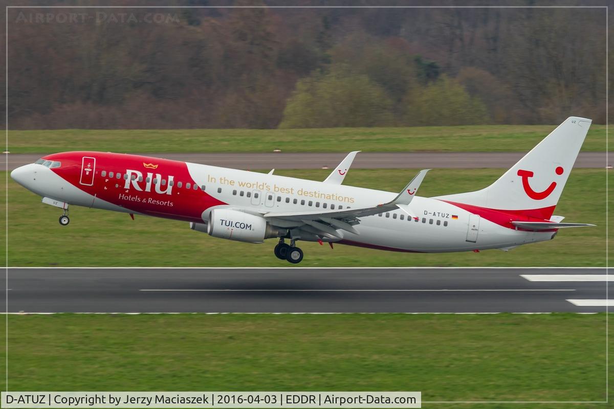 D-ATUZ, 2007 Boeing 737-8K5 C/N 34691, Boeing 737-8K5