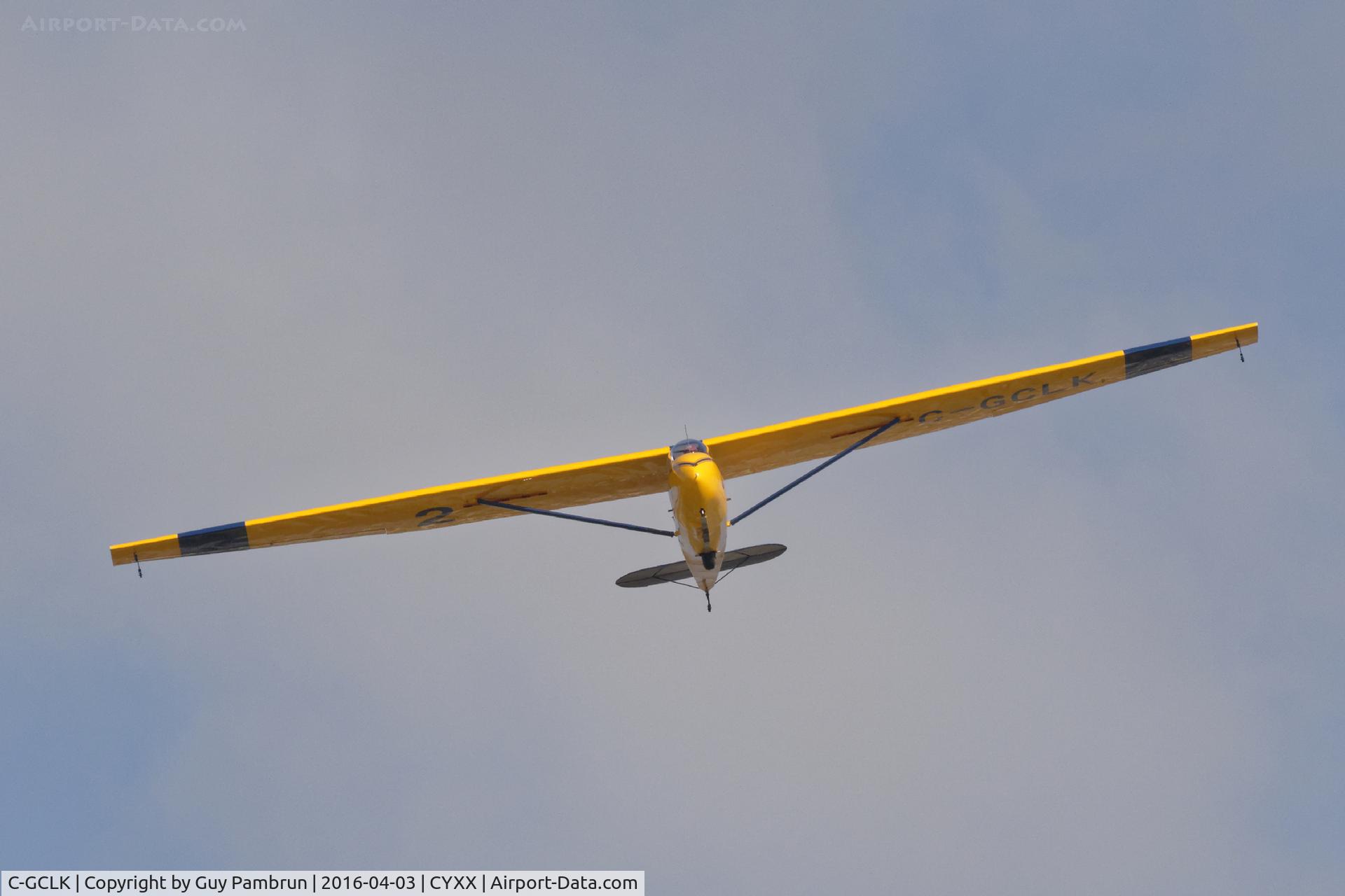 C-GCLK, 1975 Schweizer SGS 2-33A C/N 373, Landing