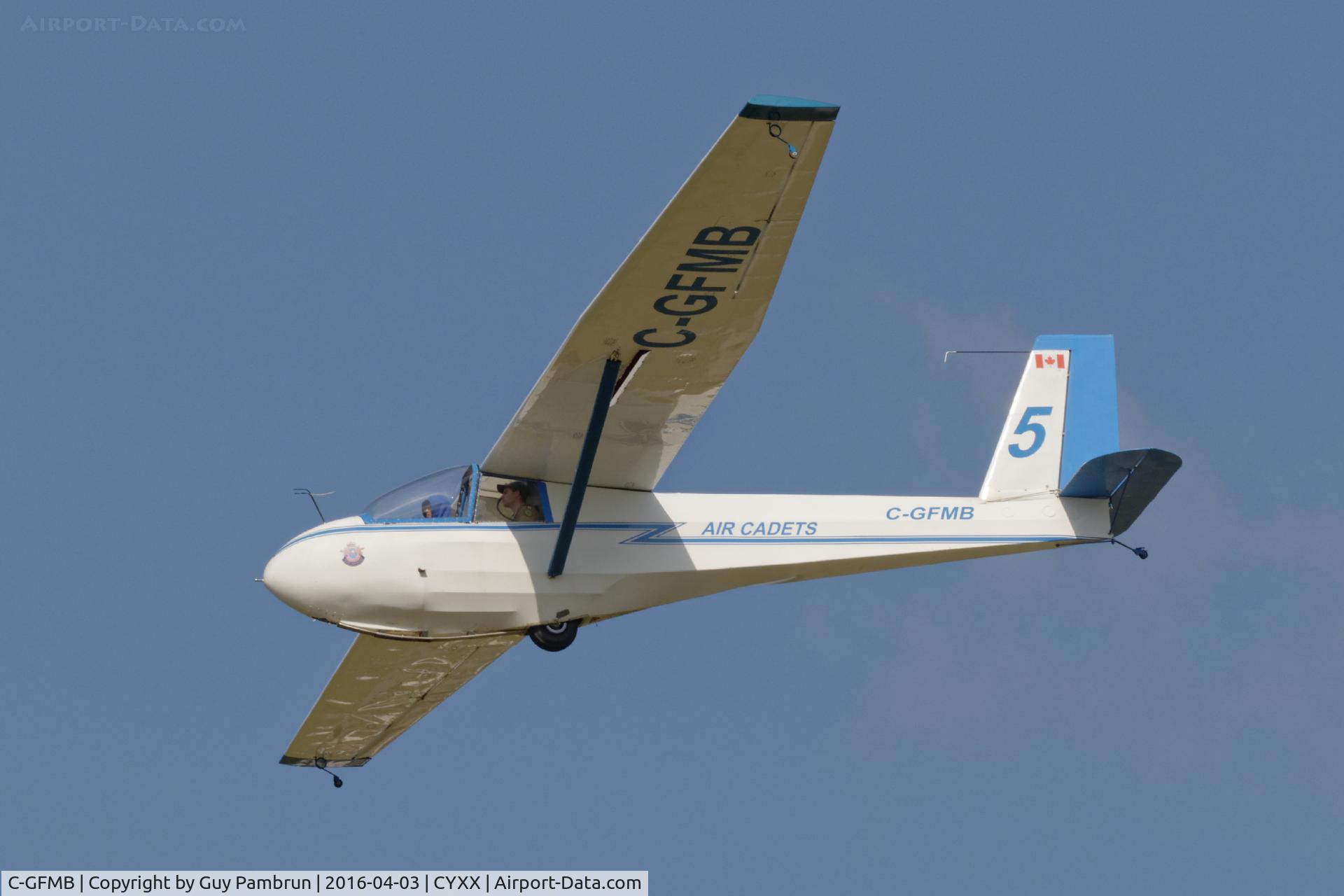 C-GFMB, 1977 Schweizer SGS 2-33A C/N 482, Landing