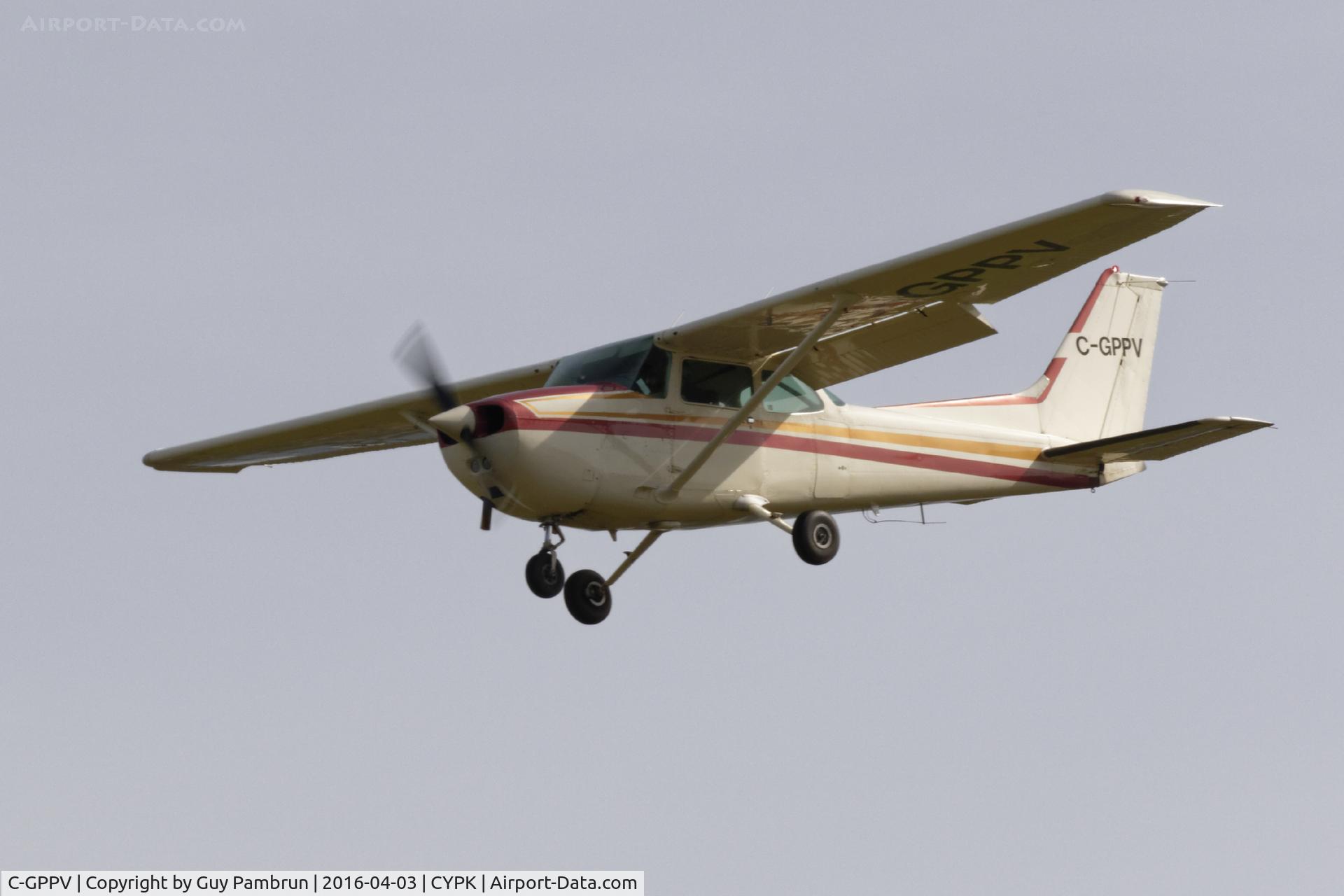 C-GPPV, 1981 Cessna 172P C/N 17274737, Landing