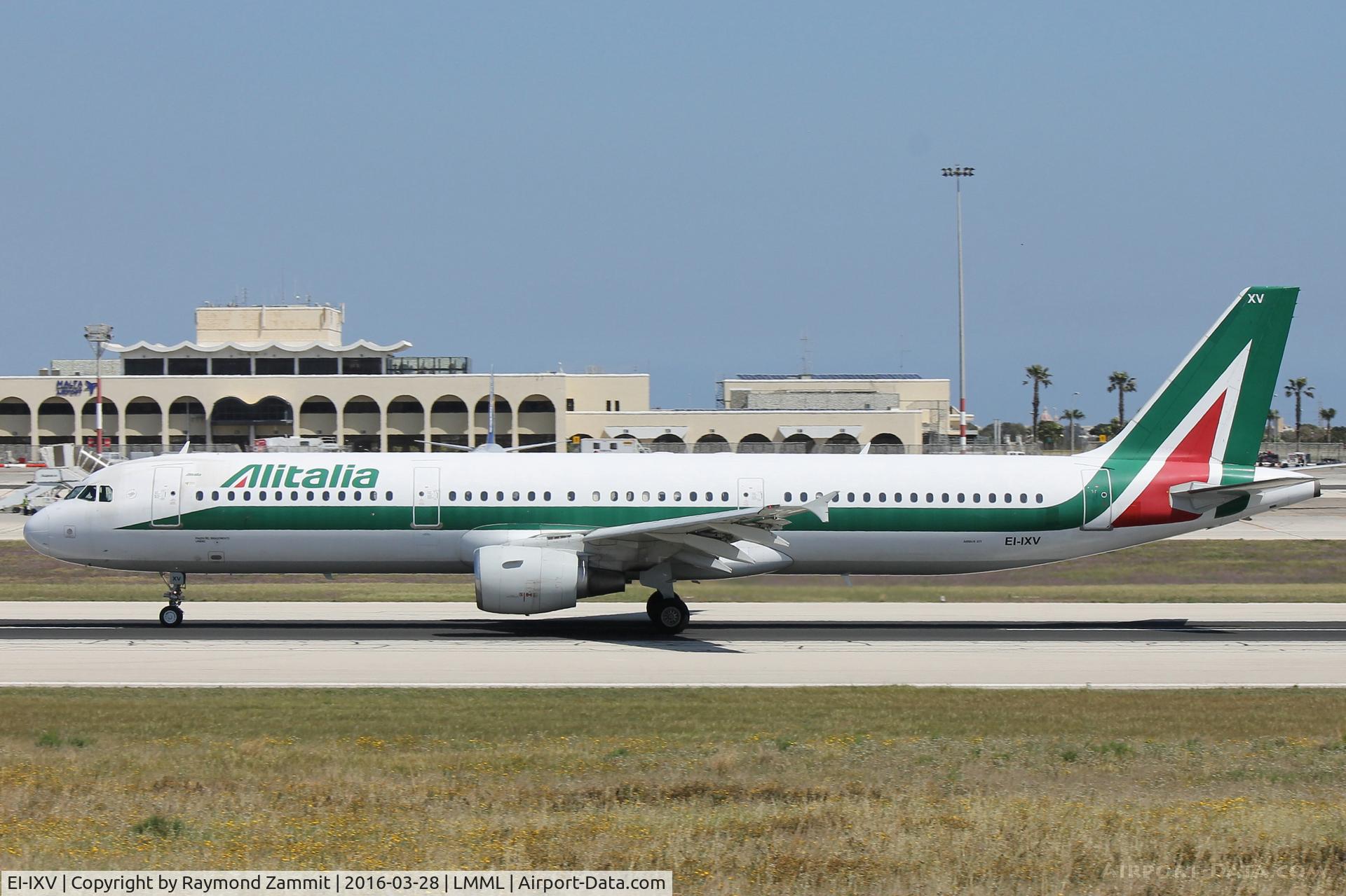 EI-IXV, 1998 Airbus A321-112 C/N 819, A321 EI-IXV Alitalia