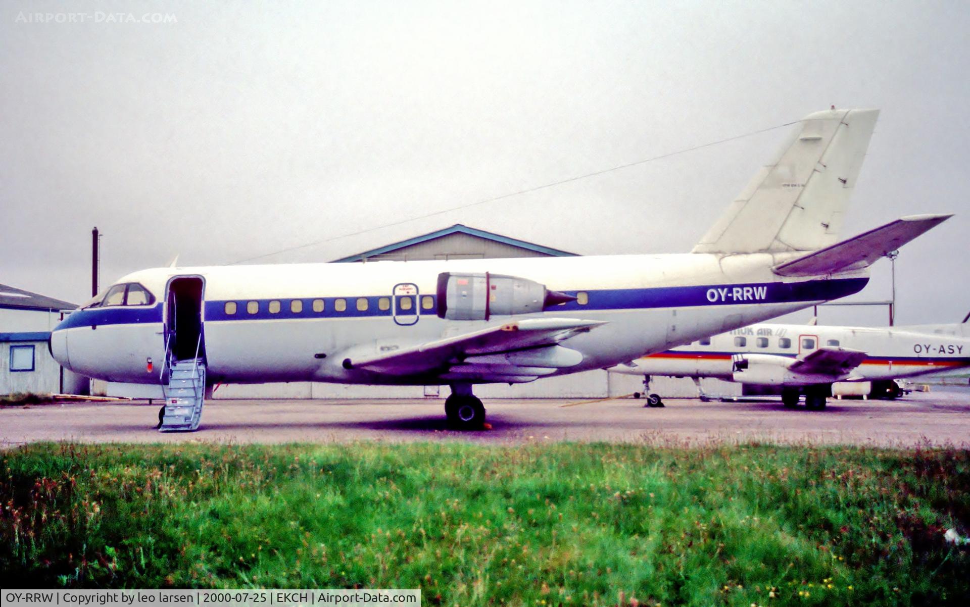 OY-RRW, VFW-Fokker VFW-614 C/N MG.19/016, Copenhagen 25.7.00