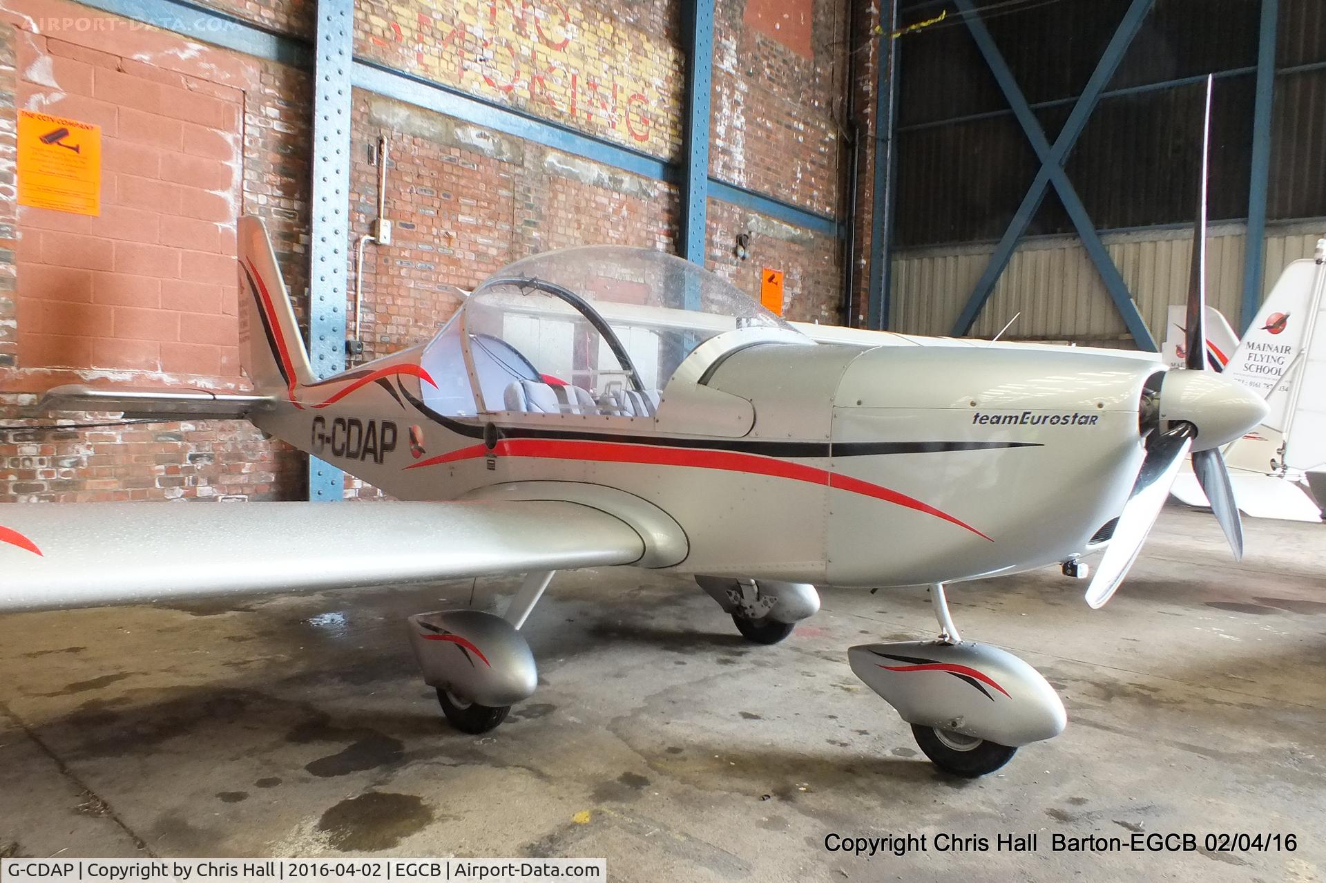 G-CDAP, 2004 Aerotechnik EV-97 TeamEurostar UK C/N 2114, Mainair Microlight School Ltd
