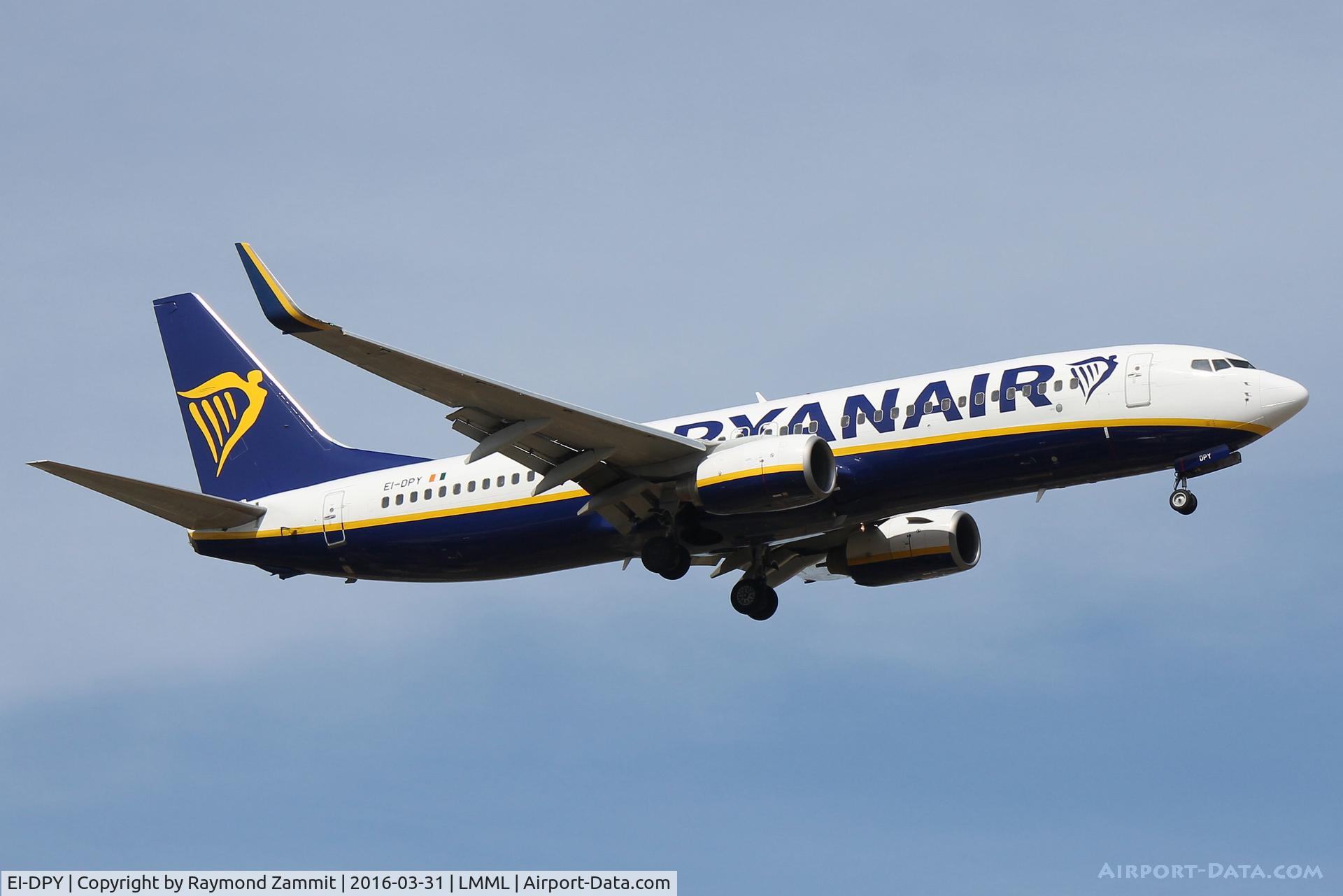 EI-DPY, 2007 Boeing 737-8AS C/N 33615, B737-800 EI-DPY Ryanair