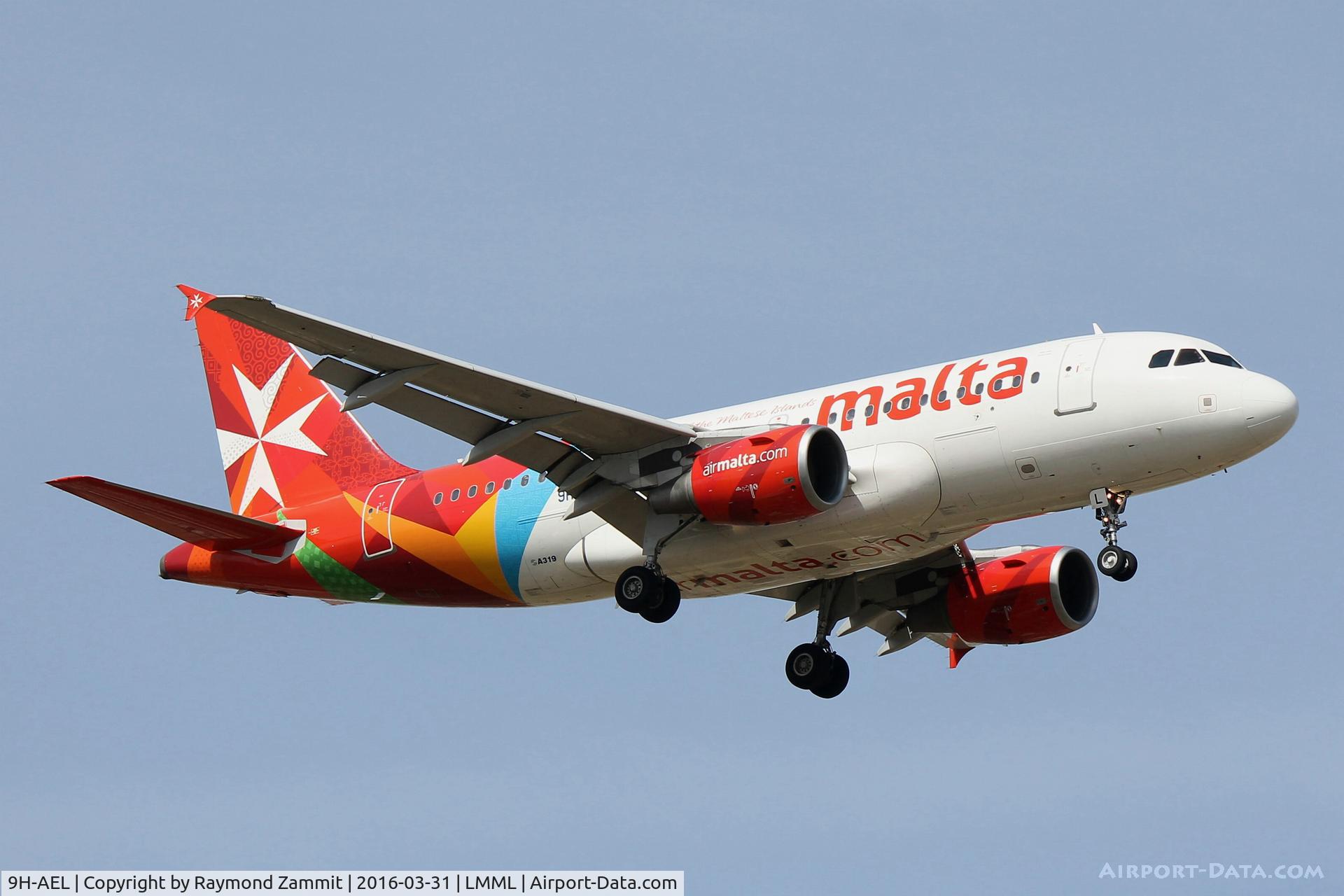 9H-AEL, 2004 Airbus A319-111 C/N 2332, A319 9H-AEL Air Malta