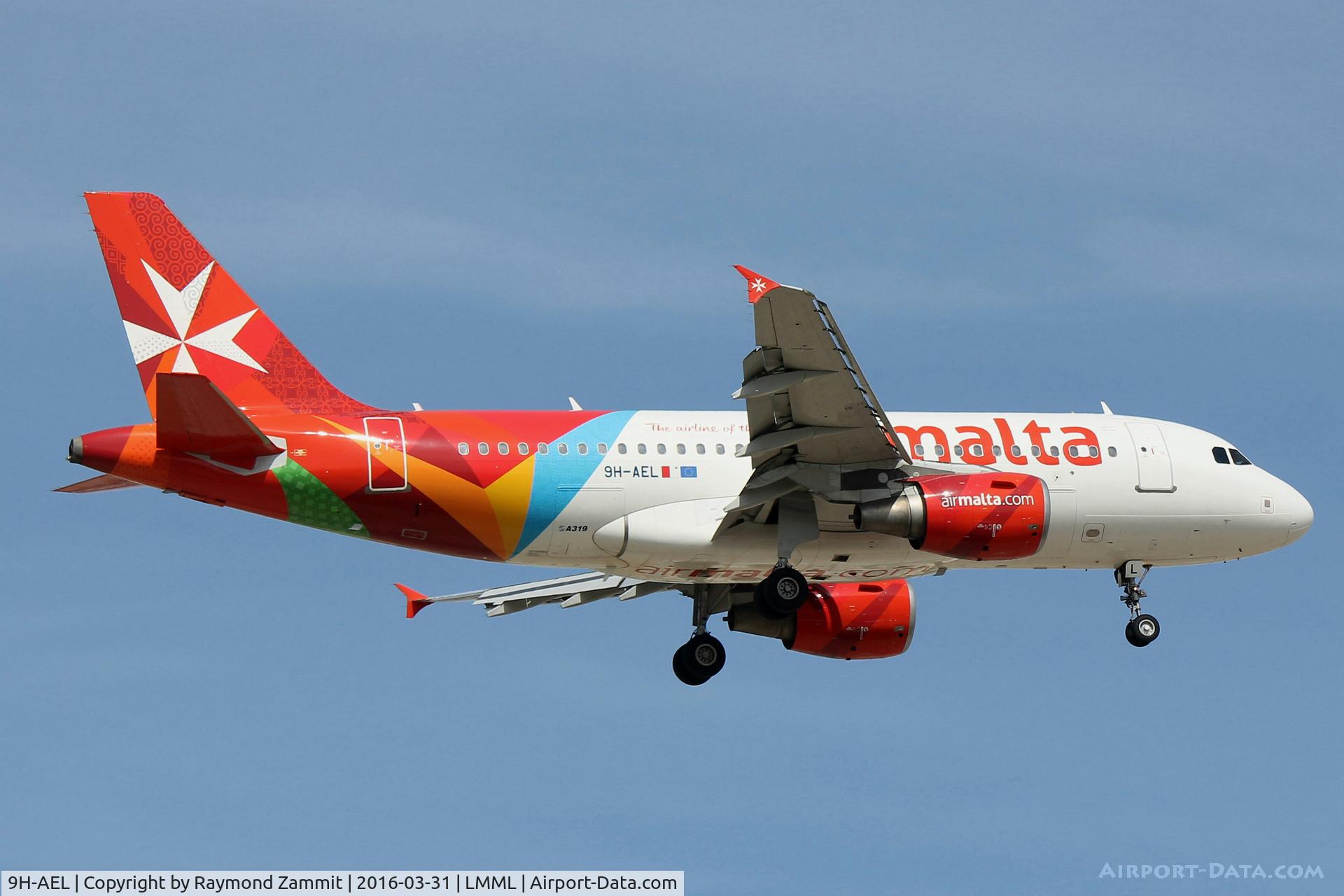 9H-AEL, 2004 Airbus A319-111 C/N 2332, A319 9H-AEL Air Malta