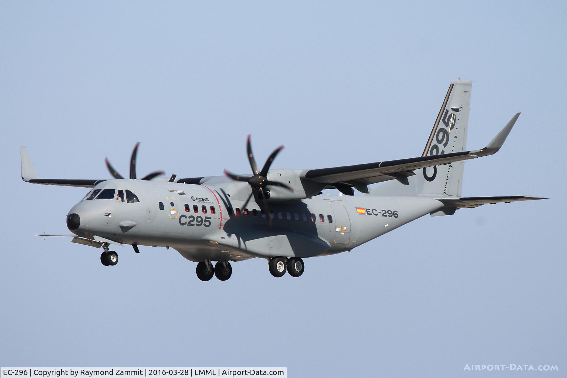 EC-296, 1998 CASA C-295W C/N S-001, CASA CN-295M C-296 Casa