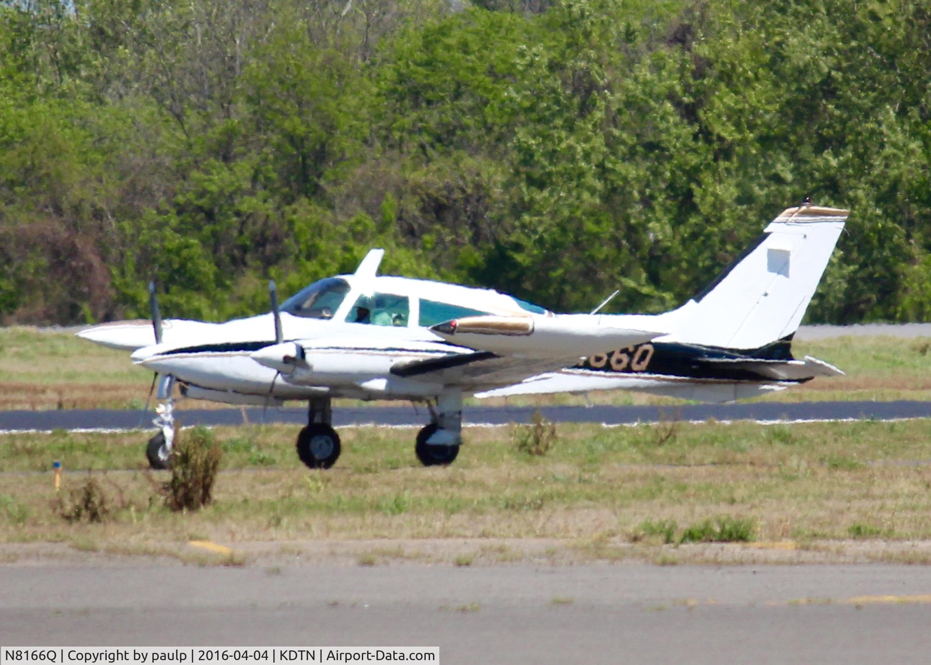 N8166Q, 1972 Cessna 310Q C/N 310Q0633, At Downtown Shreveport.