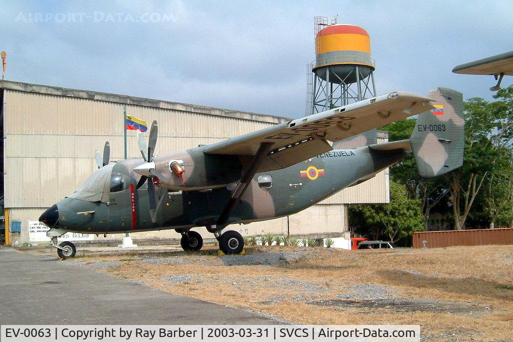 EV-0063, 2000 PZL-Mielec M-28-02 Skytruck C/N AEJ002-02, PZL-Mielec M-28-05 Skytruck[AEJ002-02] (Venezuelan Army) Caracas-la Charallave~YV 31/03/2003