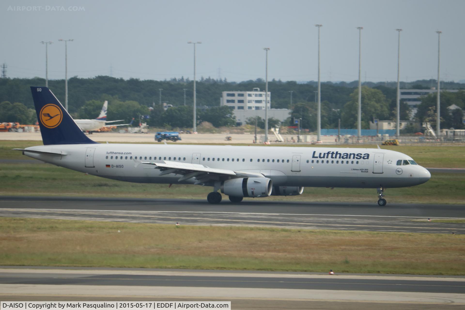 D-AISO, 2008 Airbus A321-231 C/N 3625, Airbus A321