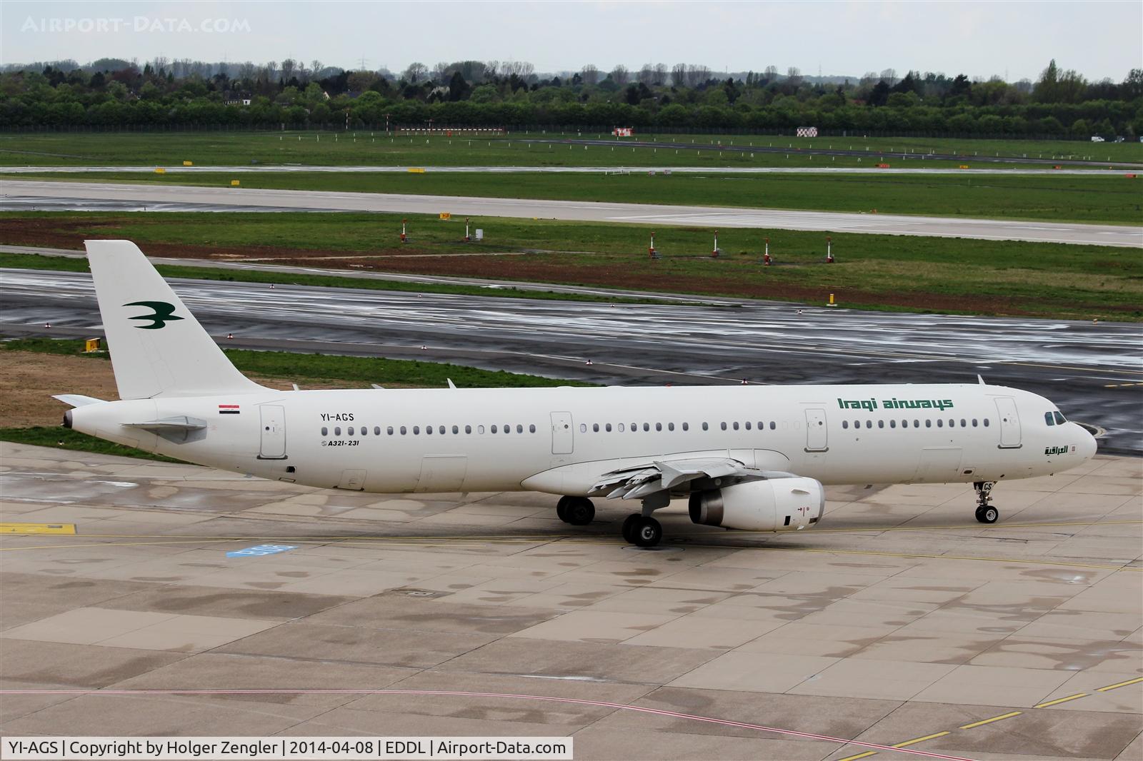 YI-AGS, 2009 Airbus A321-231 C/N 4044, Come to DUS and see what you wouldn´t see anywhere else on german airports....