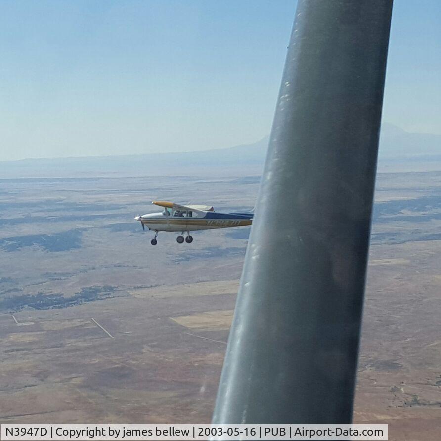 N3947D, 1957 Cessna 182A Skylane C/N 34647, Pueblo lake co