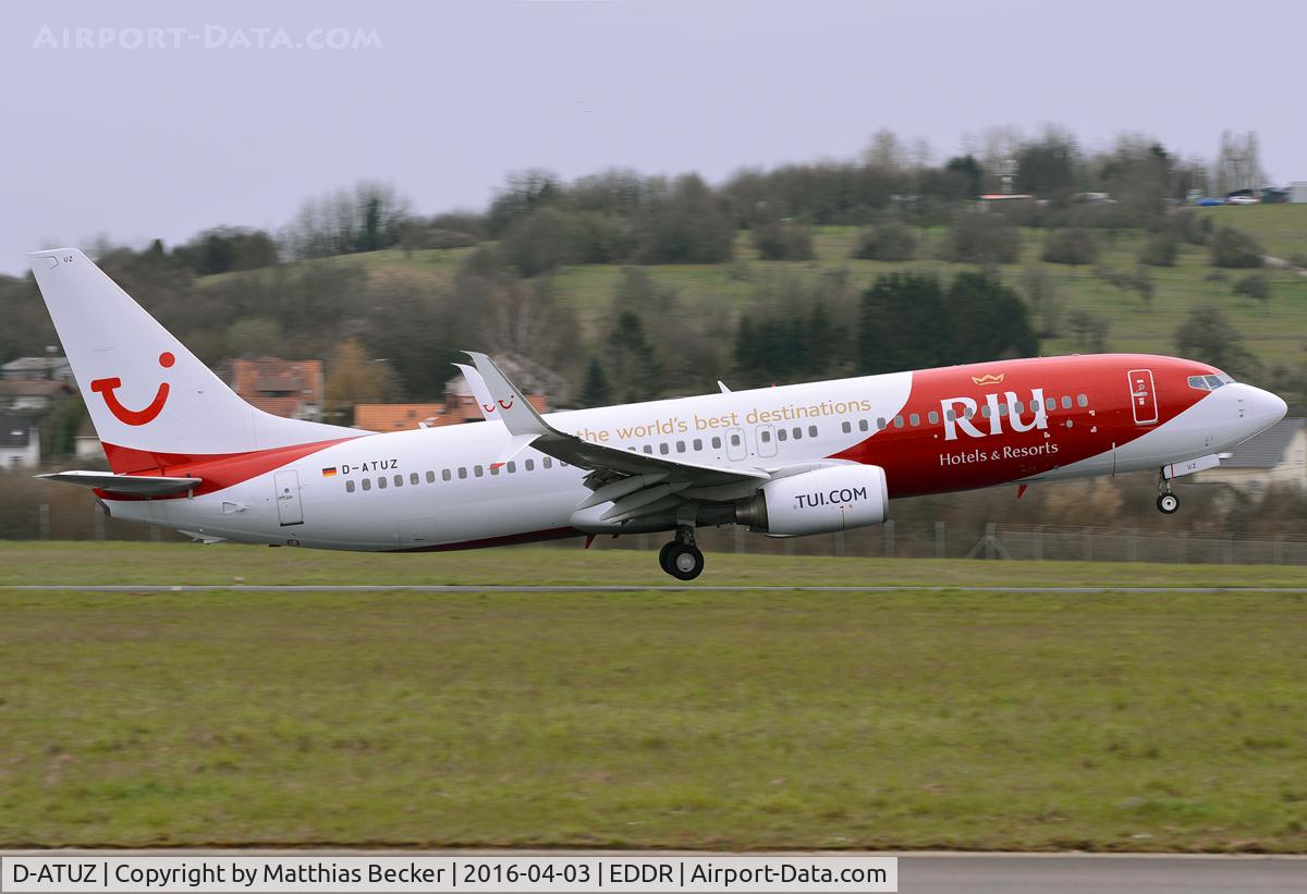 D-ATUZ, 2007 Boeing 737-8K5 C/N 34691, D-ATUZ