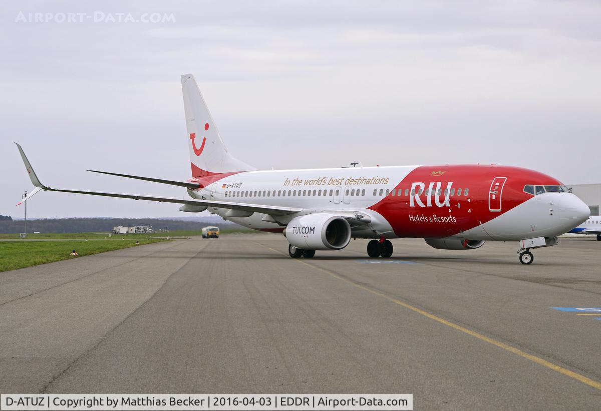 D-ATUZ, 2007 Boeing 737-8K5 C/N 34691, D-ATUZ