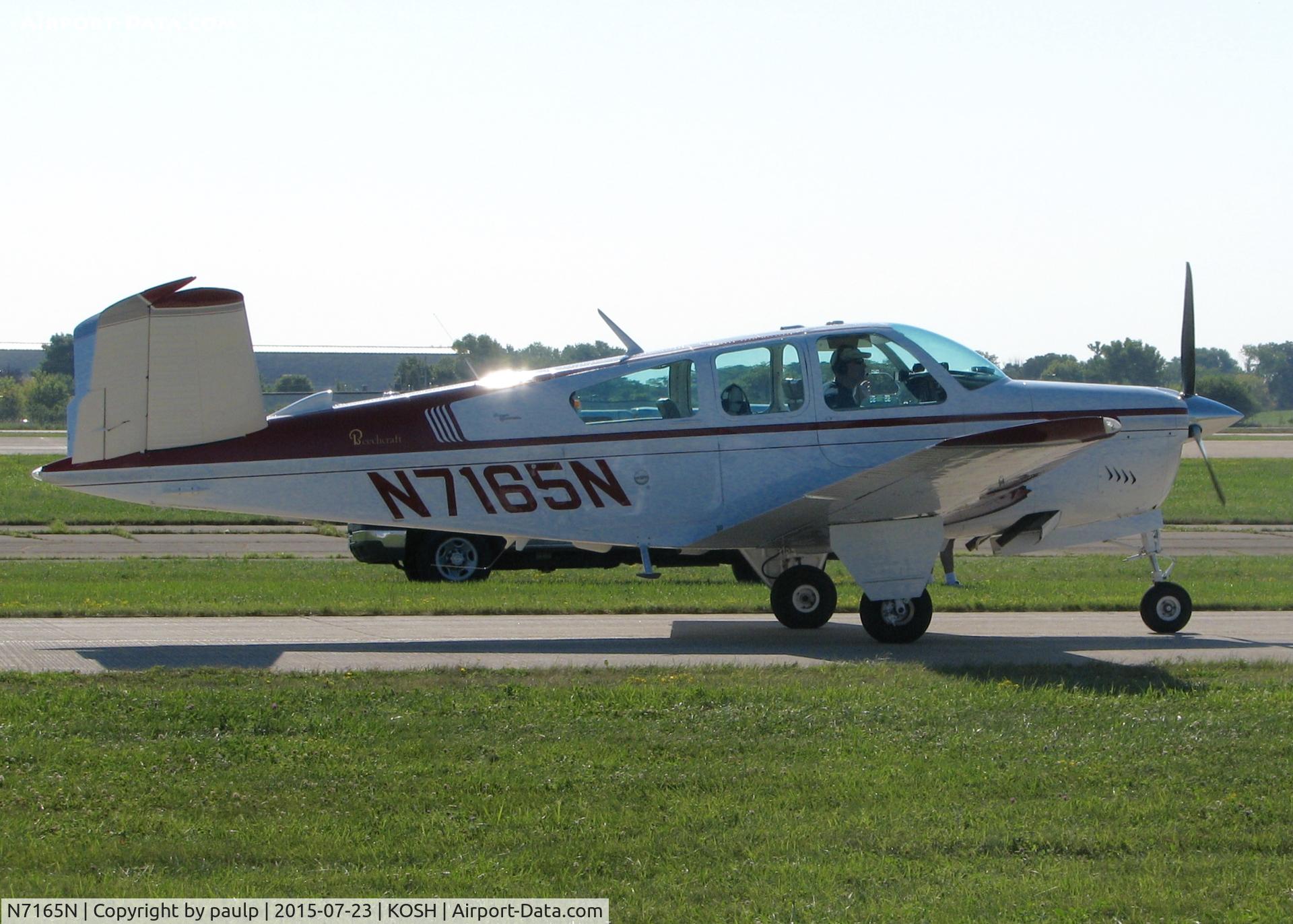 N7165N, 1968 Beech V35A Bonanza C/N D-8692, At AirVenture.
