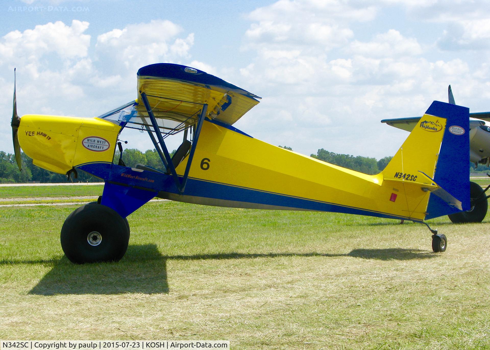 N342SC, 2014 Just Aircraft Highlander C/N J2540711, At AirVenture.
