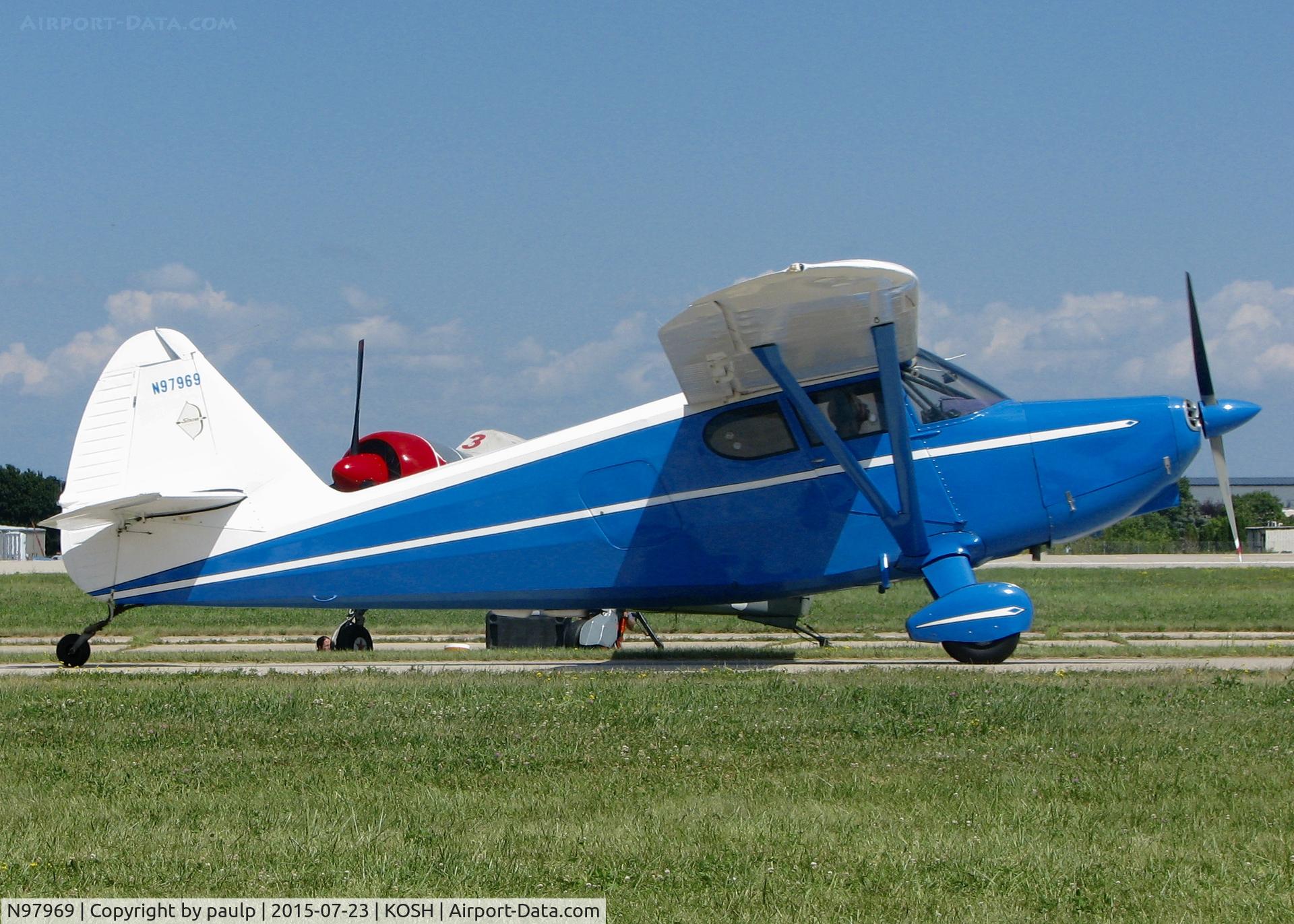 N97969, 1946 Stinson 108-1 Voyager C/N 108-969, At AirVenture.