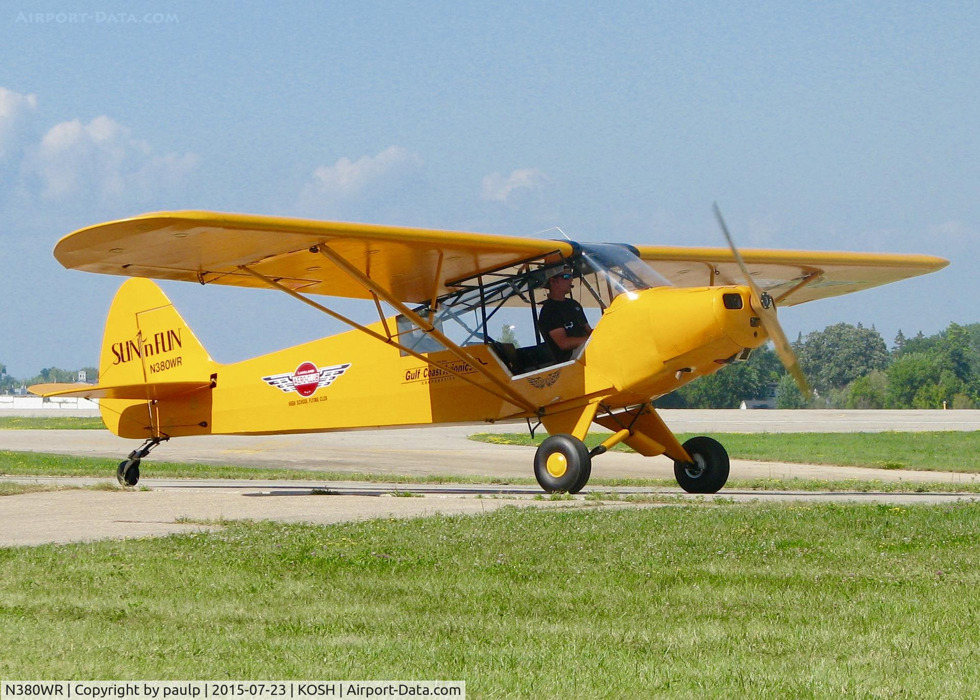 N380WR, 1953 Piper L-18C Super Cub (PA-18-95) C/N 18-3074, At AirVenture.