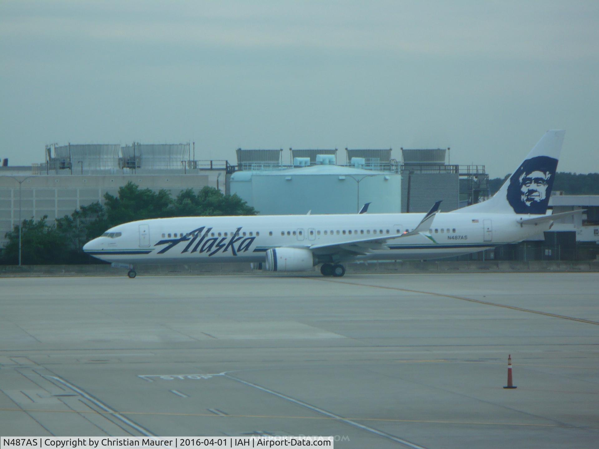 N487AS, 2015 Boeing 737-990/ER C/N 44108, Alaska Airlines New Livery