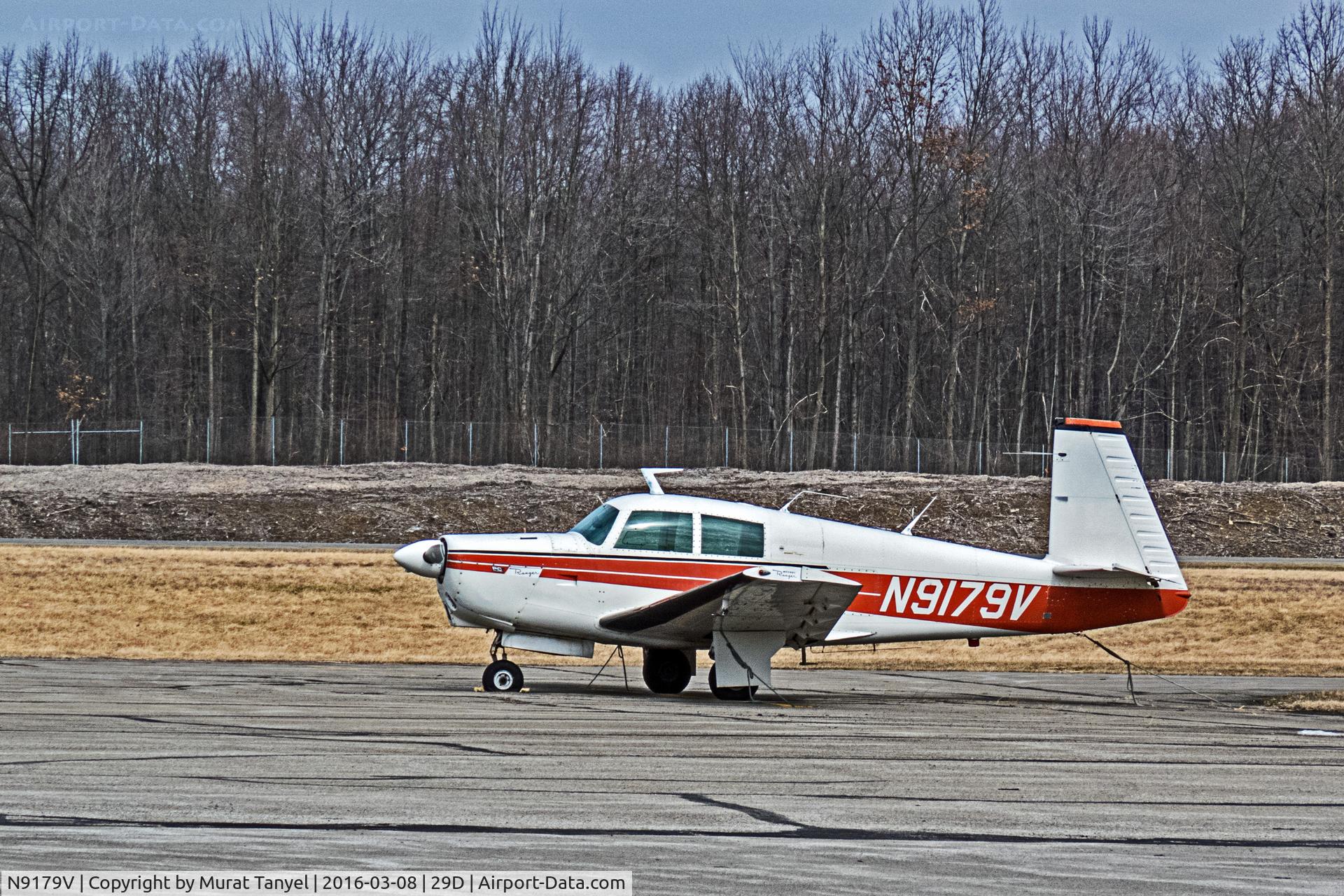 N9179V, 1969 Mooney M20C Ranger C/N 690035, Parked at Grove City Airport