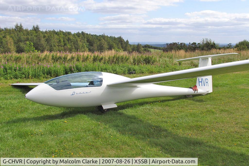 G-CHVR, Schempp-Hirth Discus b C/N 560, Schempp-Hirth Discus b at The Yorkshire Gliding Club, Sutton Bank, August 2007.