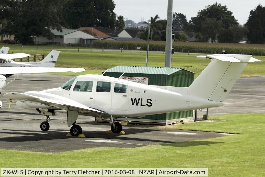 ZK-WLS, Beech 76 Duchess C/N ME-162, At Ardmore Airfield , New Zealand