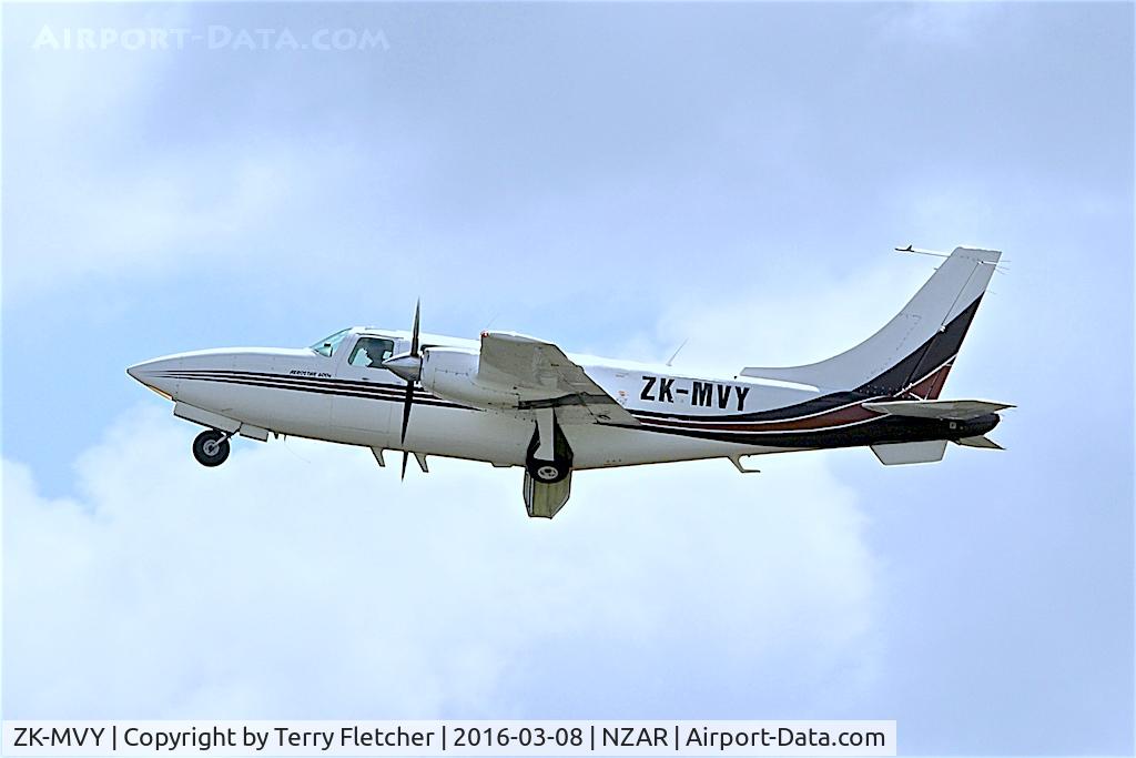 ZK-MVY, Piper PA-60-600A Aerostar C/N 60-0649-7961206, At Ardmore Airfield , New Zealand