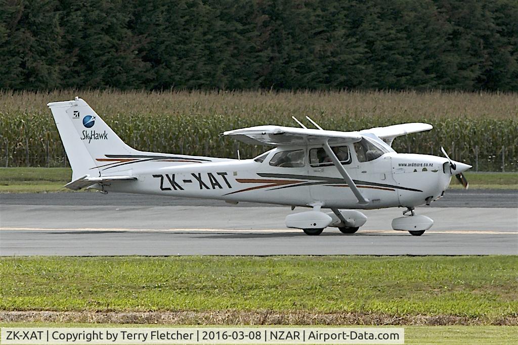 ZK-XAT, Cessna 172R C/N 17281262, At Ardmore Airfield , New Zealand