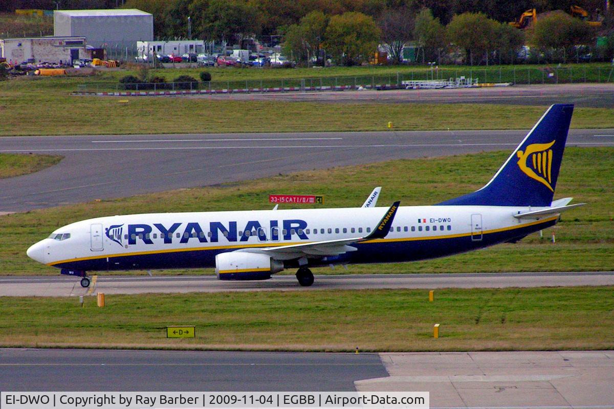 EI-DWO, 2007 Boeing 737-8AS C/N 36079, Boeing 737-8AS [36079] (Ryanair) Birmingham Int'l~G 04/11/2009