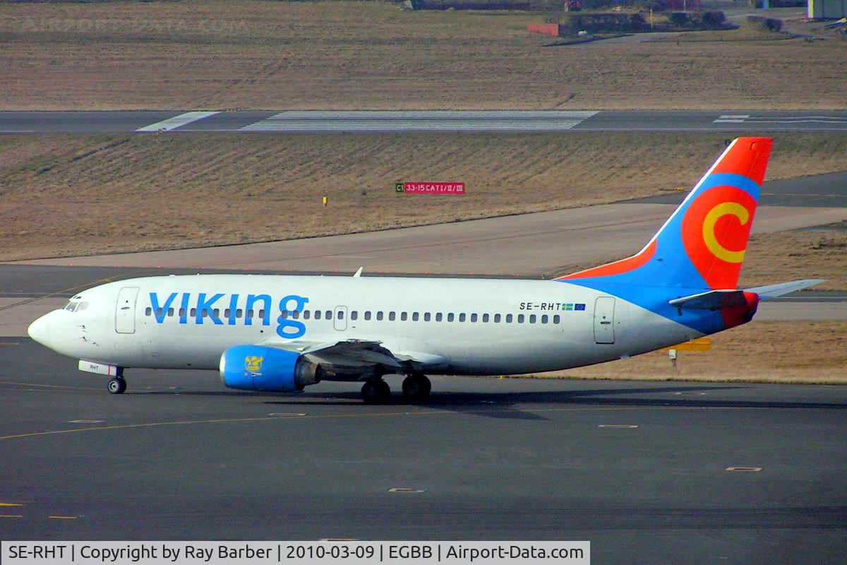SE-RHT, 1991 Boeing 737-3Q8 C/N 24962, Boeing 737-3Q8 [24962] (Viking Airlines) Birmingham Int'l~G 09/03/2010