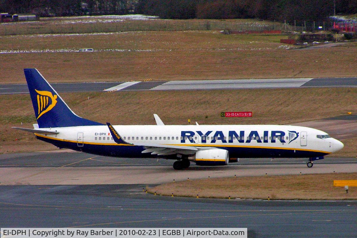 EI-DPH, 2007 Boeing 737-8AS C/N 33624, Boeing 737-8AS [33624] (Ryanair) Birmingham Int'l~G 23/02/2010