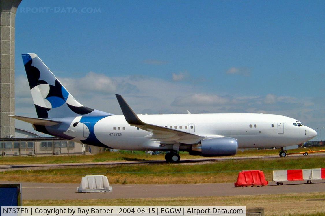 N737ER, 2000 Boeing 737-7CJ BBJ C/N 30754, Boeing 737-7CJ [30754] (Boetti Air Inc) Luton~G 15/06/2004