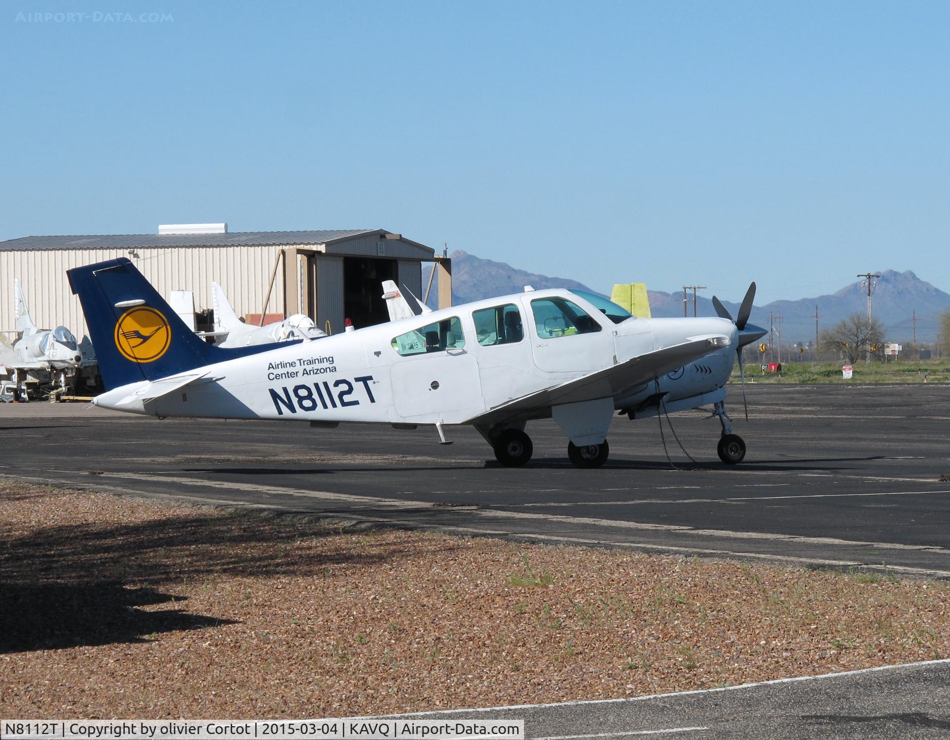 N8112T, 1990 Beech F33A Bonanza C/N CE-1539, Lufthansa mrkings