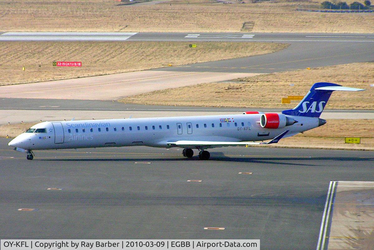 OY-KFL, 2009 Bombardier CRJ-900 NG (CL-600-2D24) C/N 15246, Canadair CRJ-900 [15246] (SAS Scandinavian Airlines) Birmingham Int'l~G 09/03/2010