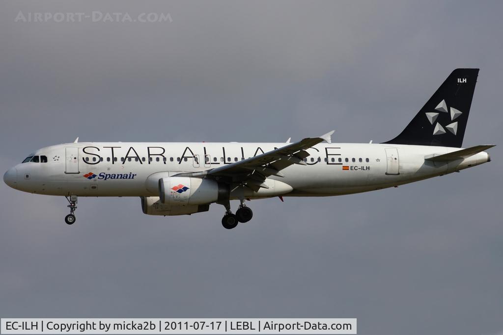 EC-ILH, 2002 Airbus A320-232 C/N 1914, Landing